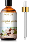 PHATOIL Coconut and Vanilla Fragrance Oil, 3.38 oz