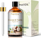 PHATOIL Coconut and Vanilla Fragrance Oil, 3.38 oz - Detail view