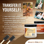 Photo Phlatts Transfer Medium for Wood, 8 oz - Alternate angle