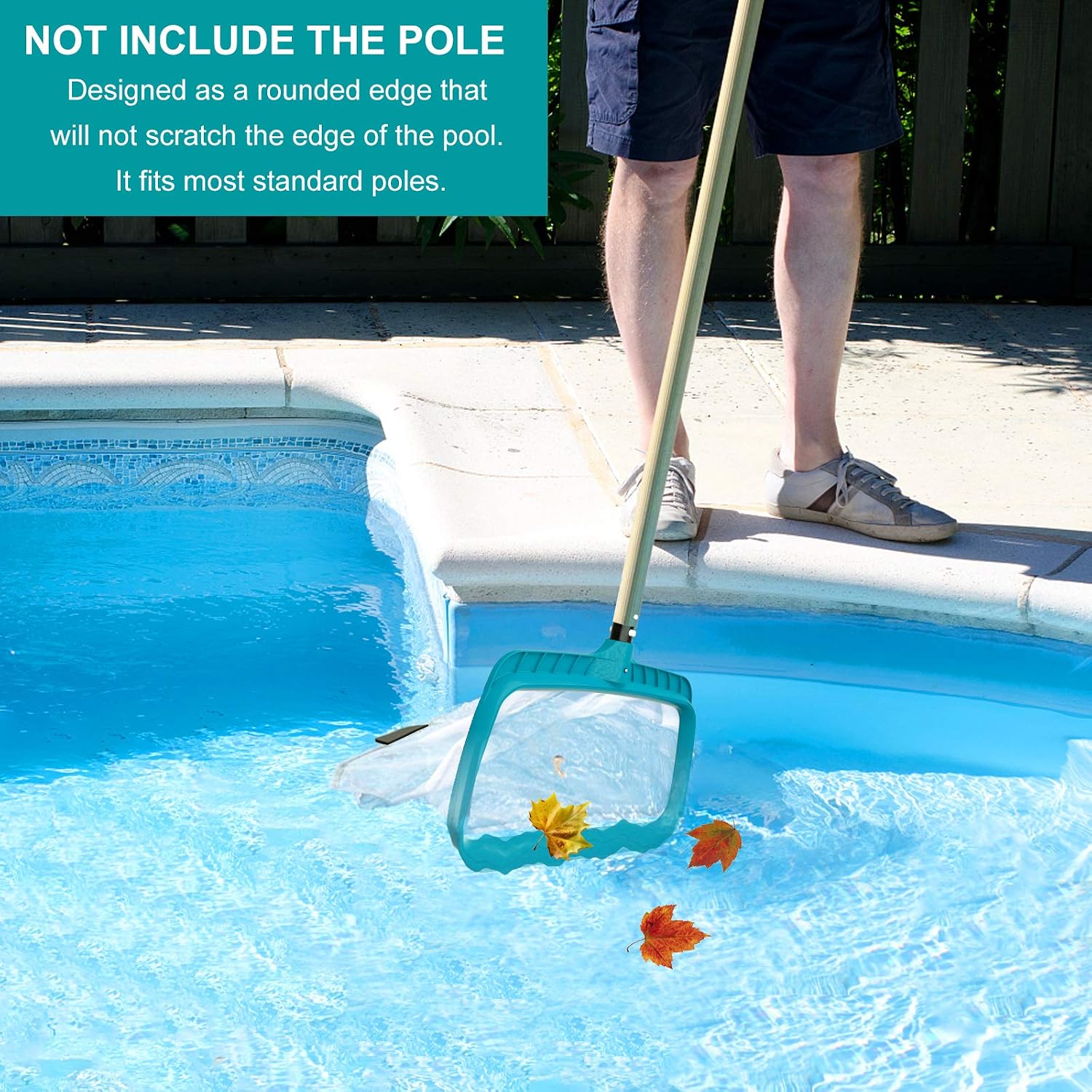 Poolwhale Pool Skimmer Net, Heavy Duty - Additional view