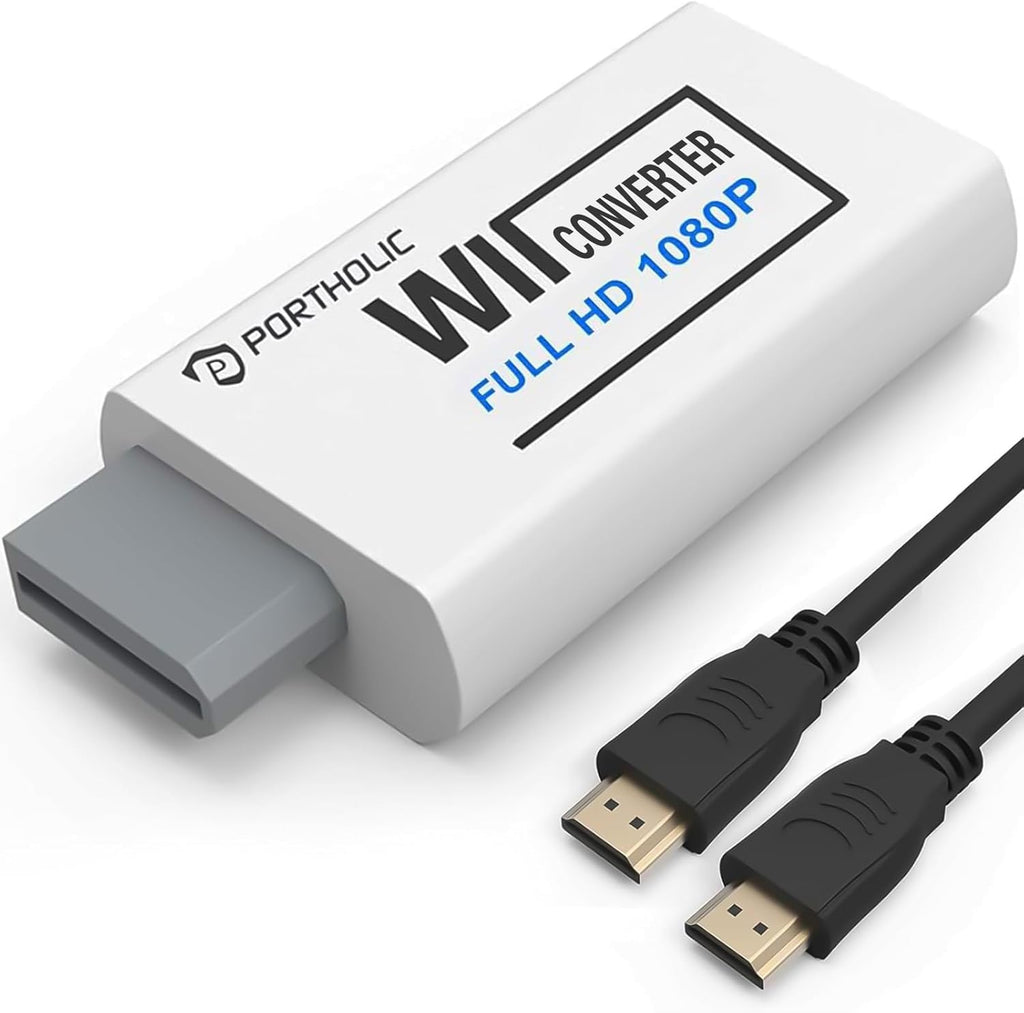 Portholic Wii to HDMI Converter 1080p