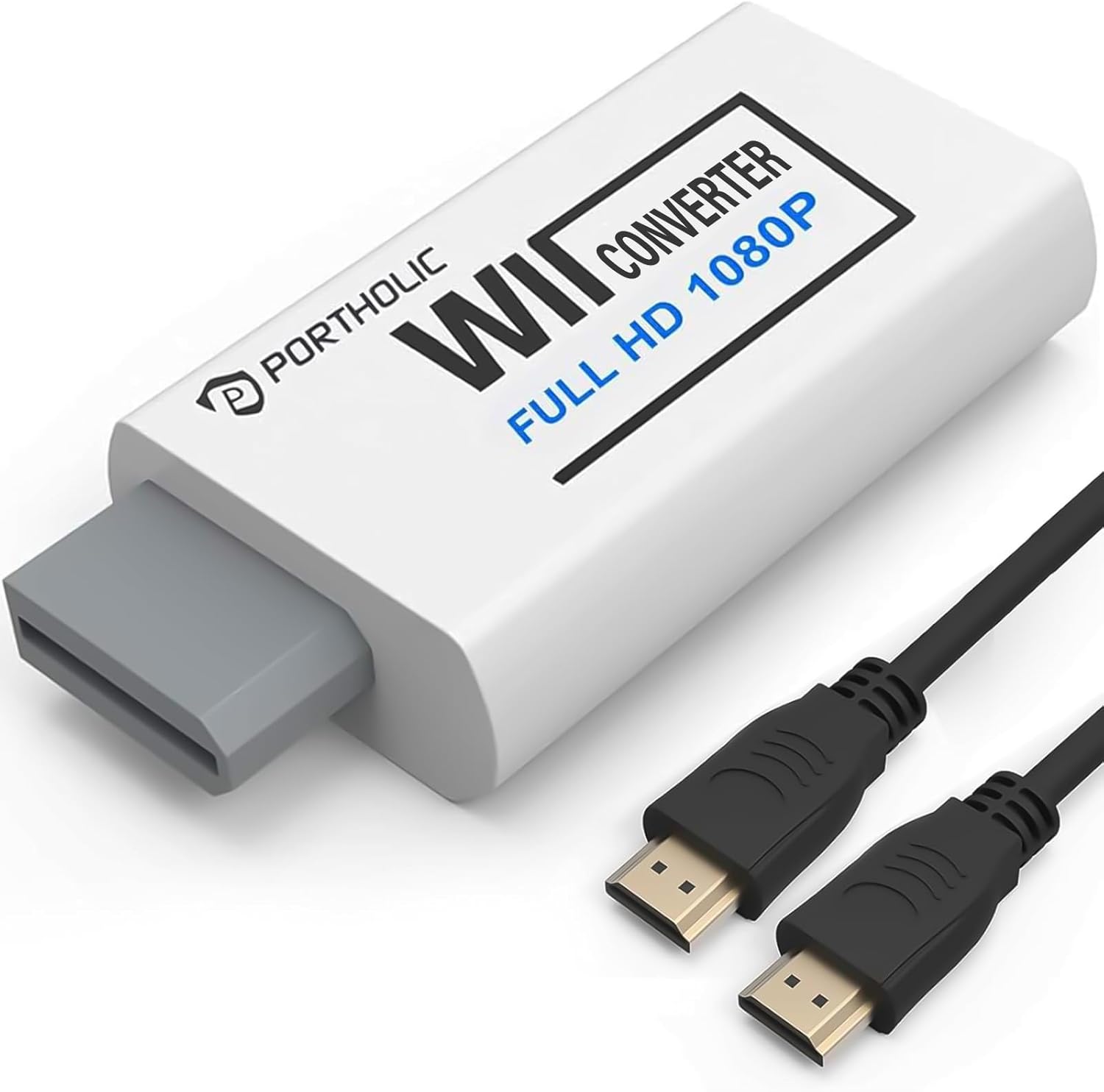 Portholic Wii to HDMI Converter 1080p