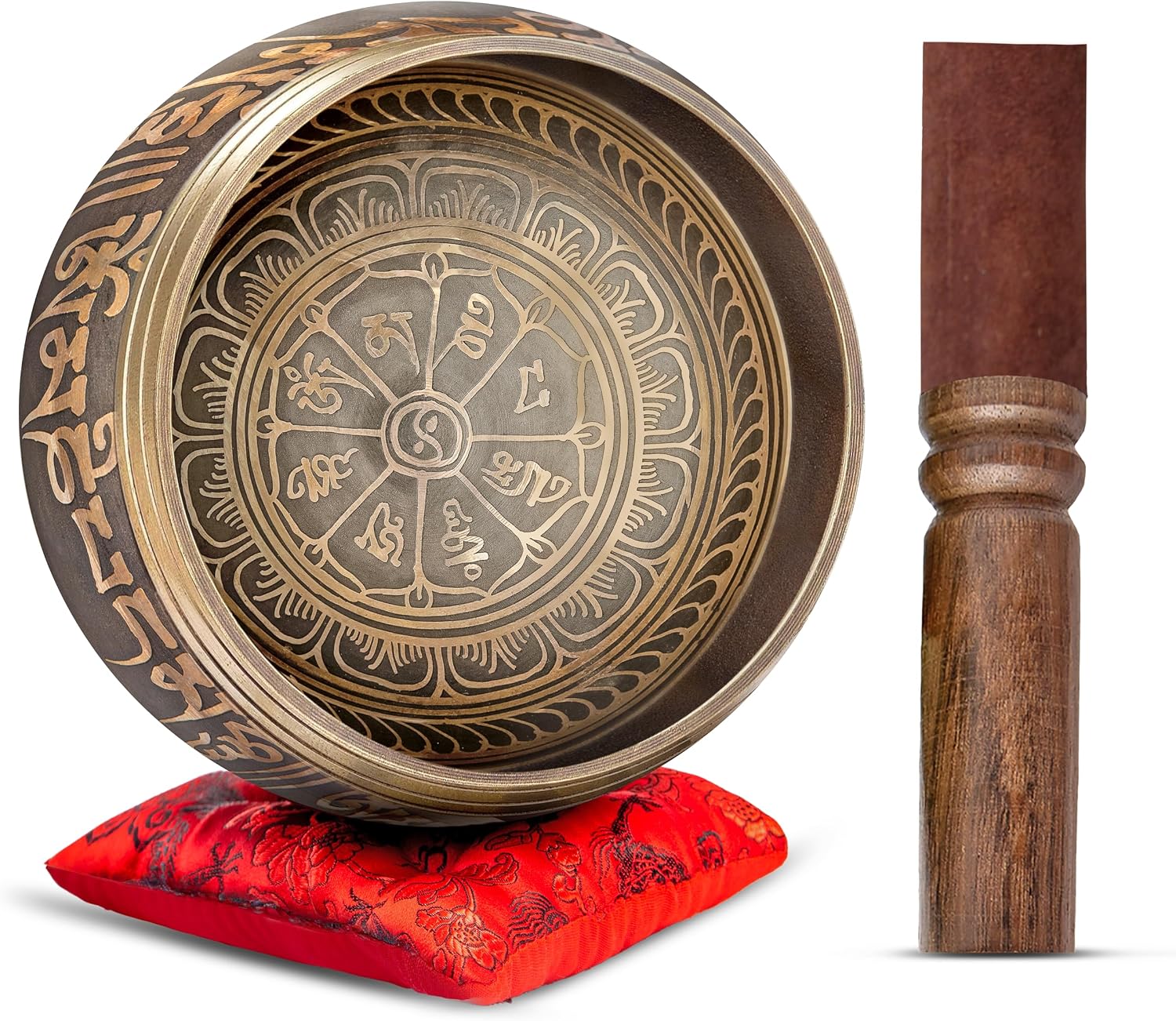 Himalayan Bazaar Tibetan Singing Bowl Set