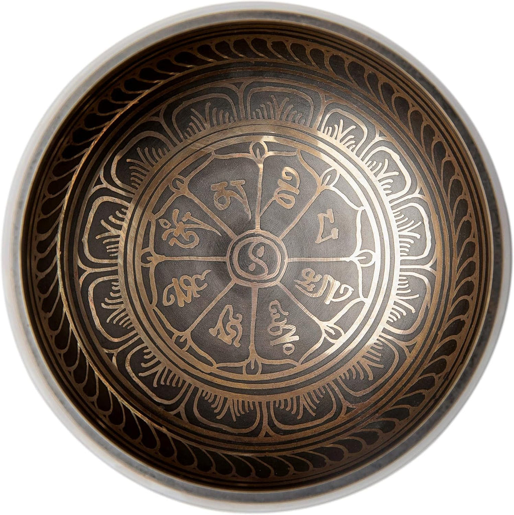 Himalayan Bazaar Tibetan Singing Bowl Set - Close-up