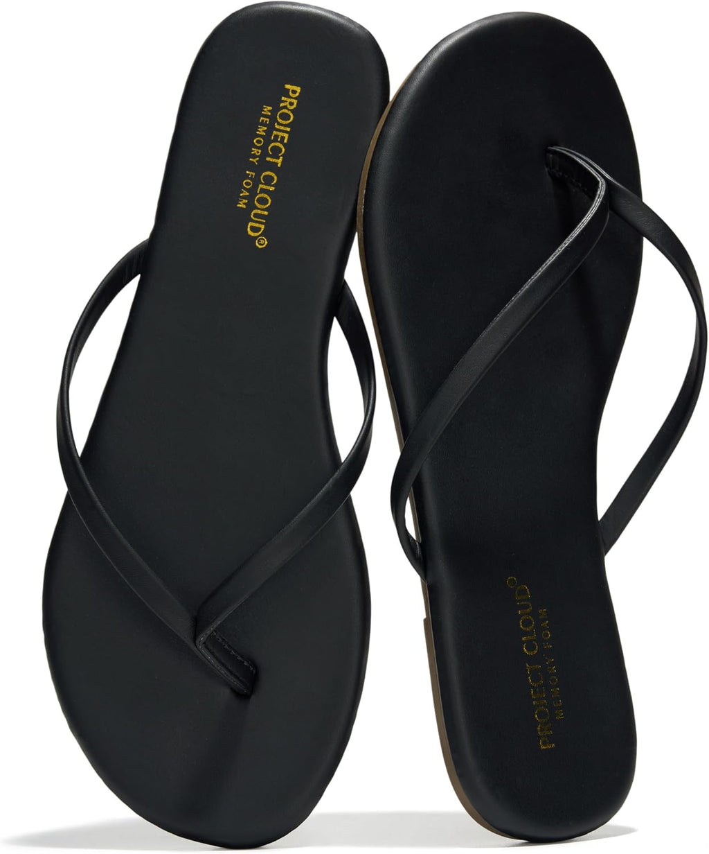 Women's Flip Flops, Memory Foam Insole
