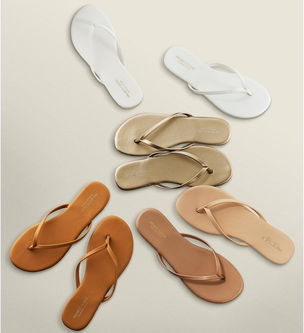 Women's Flip Flops, Memory Foam Insole - Additional view