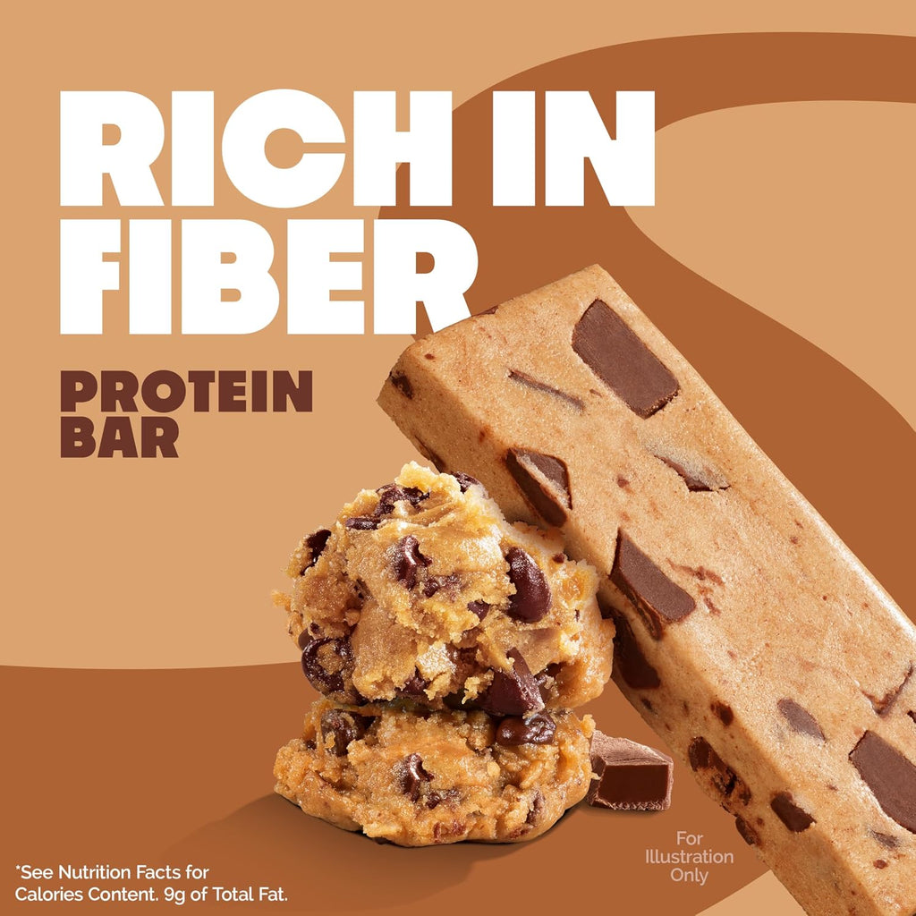 Quest Chocolate Chip Cookie Dough Protein Bars - Close-up