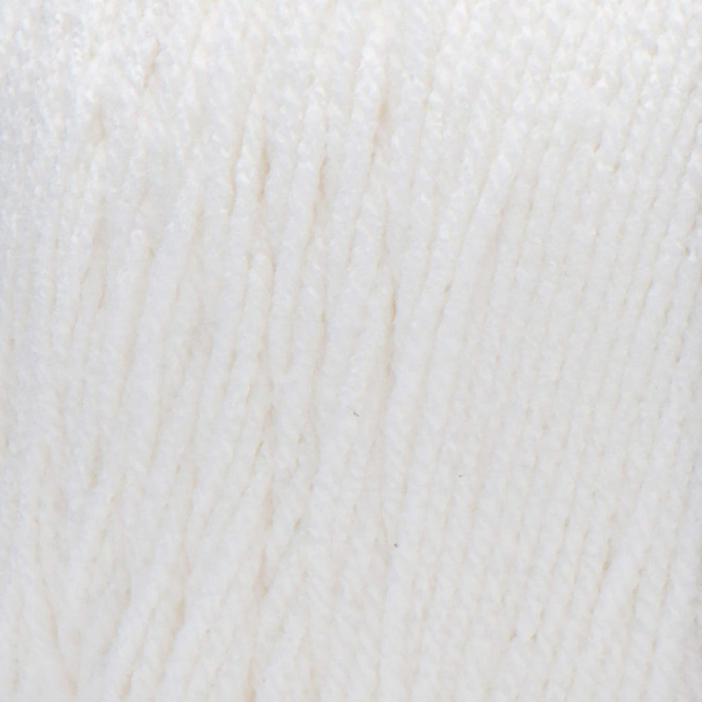 Red Heart Super Saver Jumbo Yarn, White - Detail view