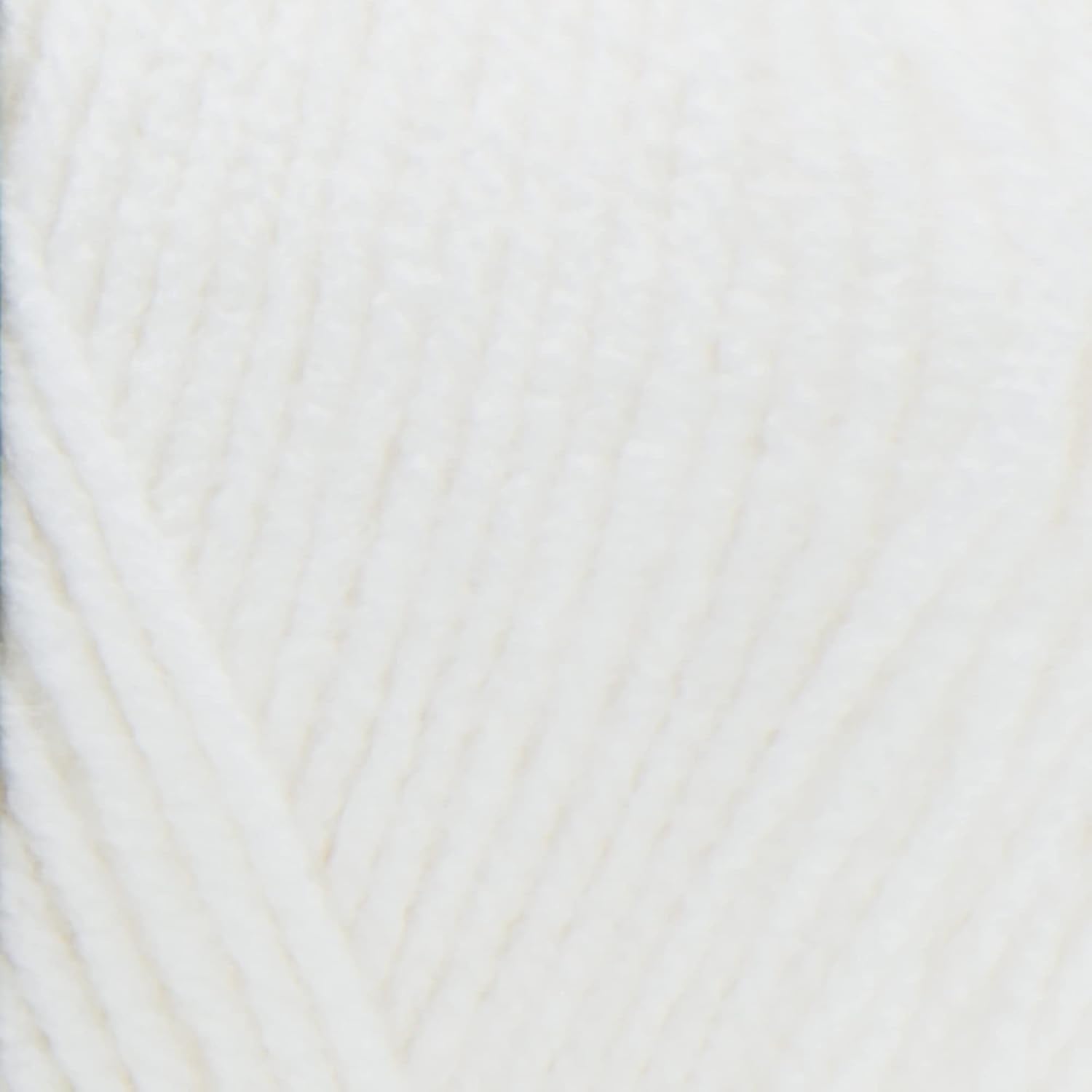 Red Heart Super Saver Yarn, White - Detail view