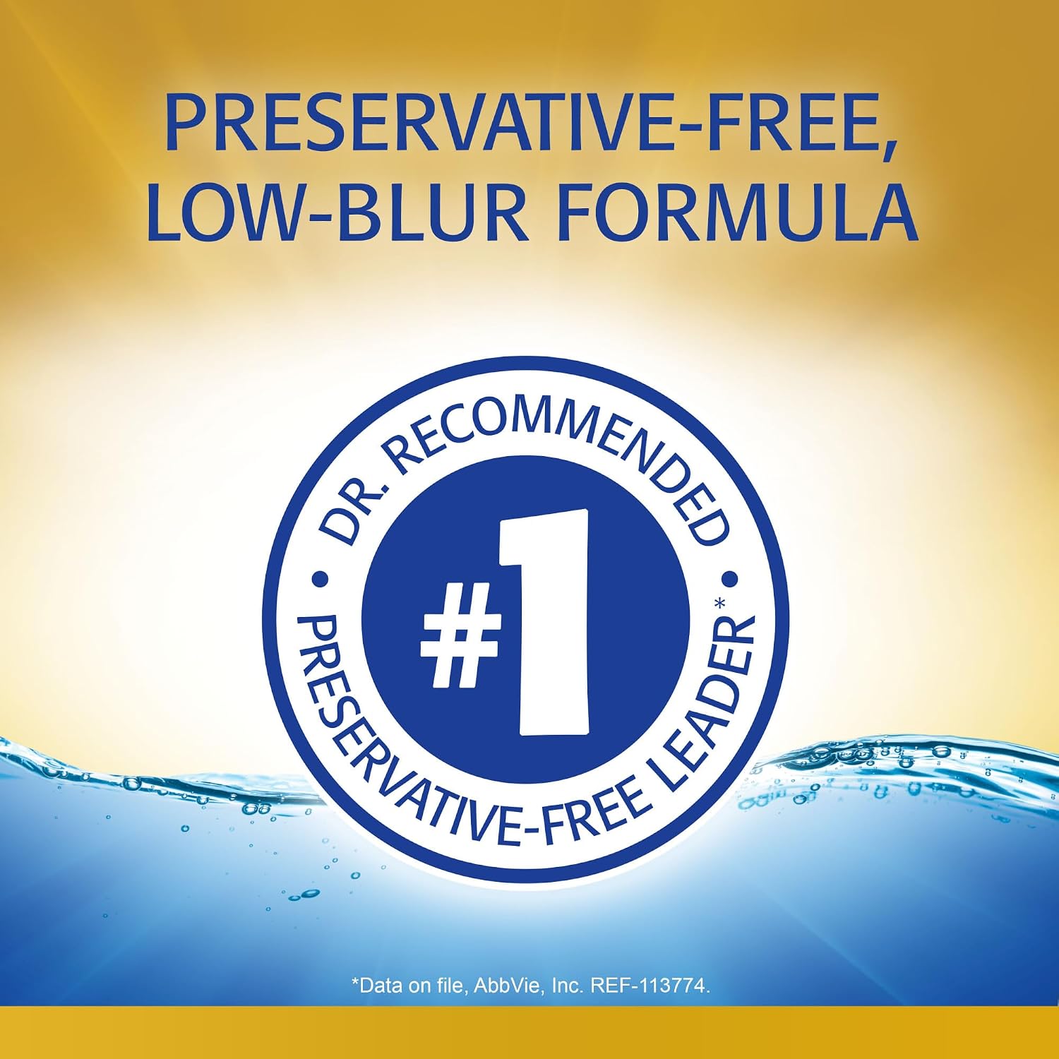 Refresh Optive Mega-3 Eye Drops, 30 Vials - Detail view