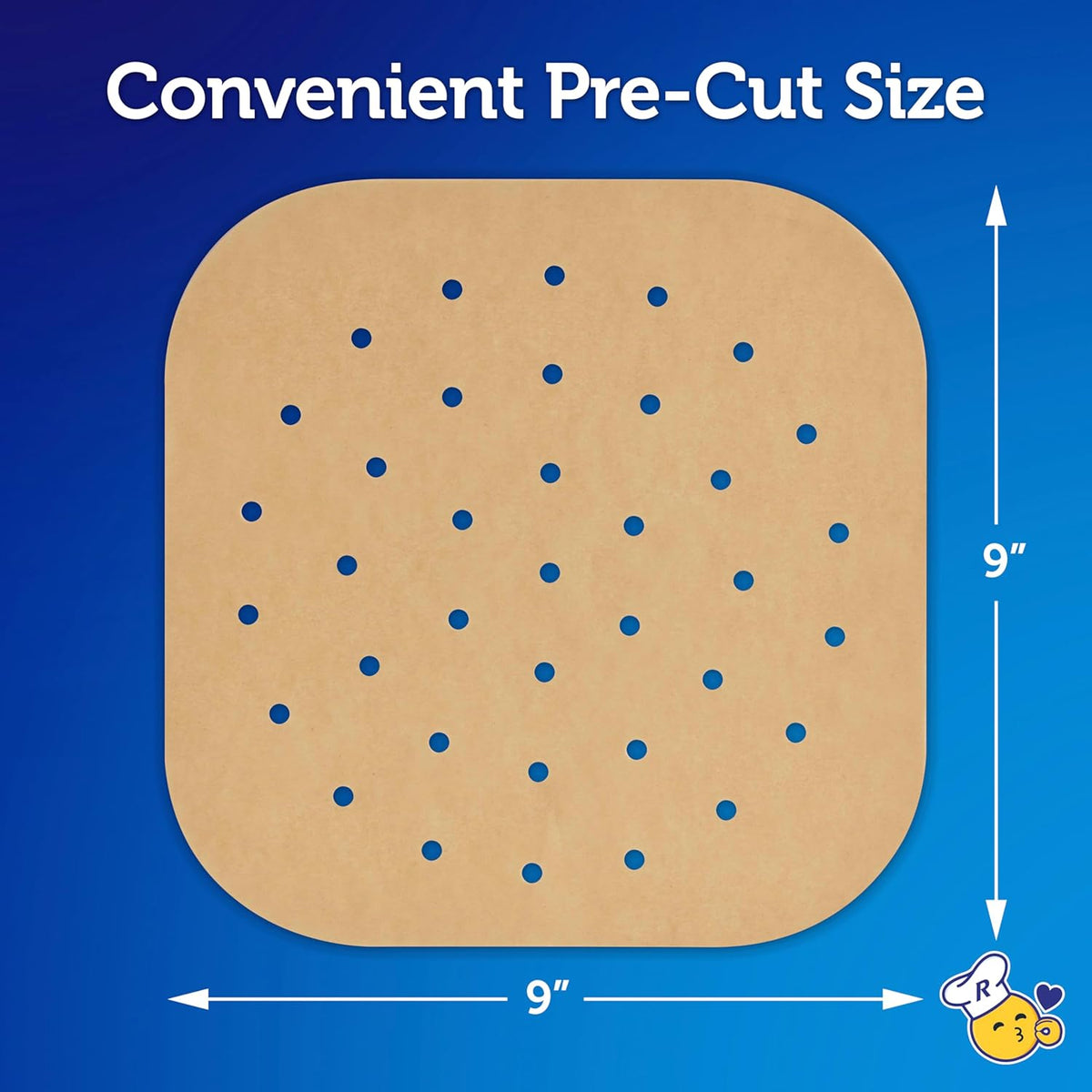 Reynolds Air Fryer Liners, 50 Count Parchment Sheets - Detail view