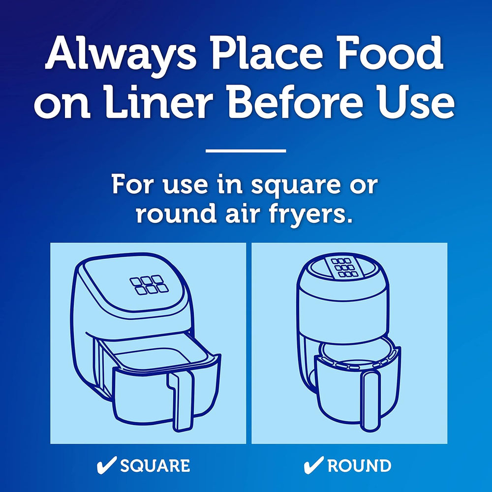 Reynolds Air Fryer Liners, 50 Count Parchment Sheets - Close-up