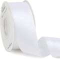 Ribbli White Satin Ribbon, 1-1/2 In x 25 Yards