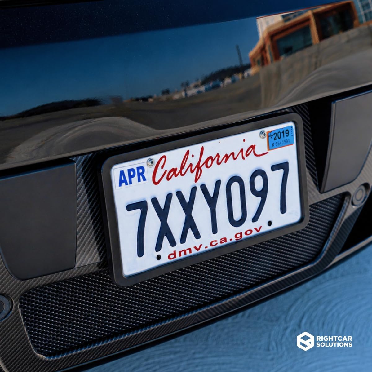 Rightcar Solutions Silicone License Plate Frame - Packaging
