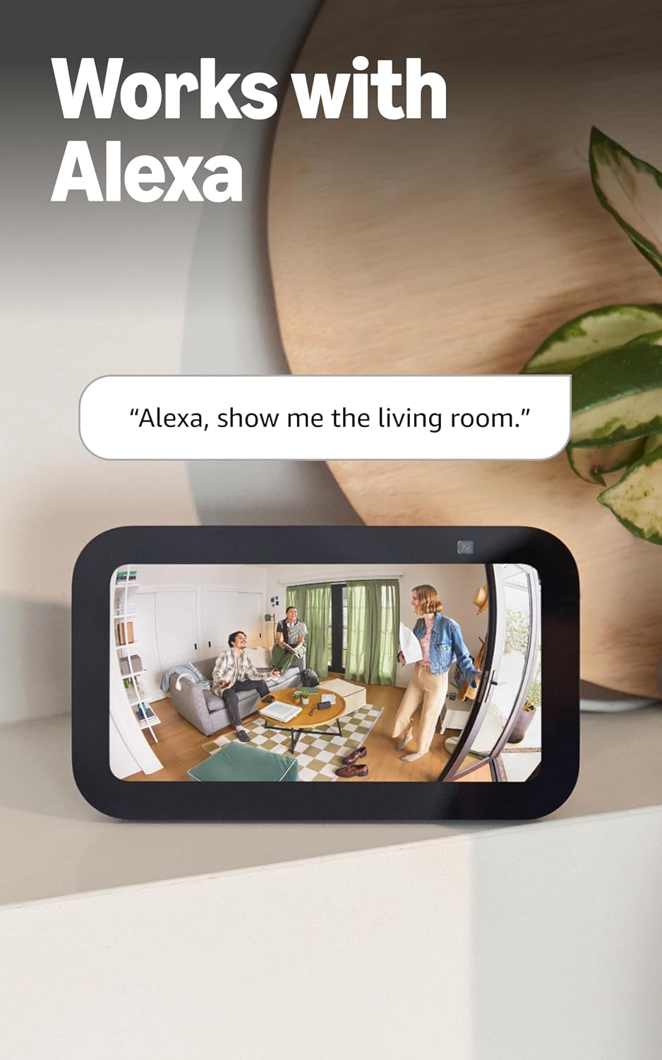 Ring Indoor Cam, 1080p HD Security Camera - In use