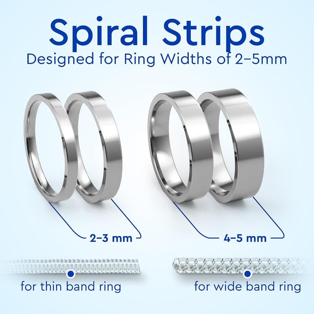 Ring Size Adjuster 12-Pack for Loose Rings - Alternate angle