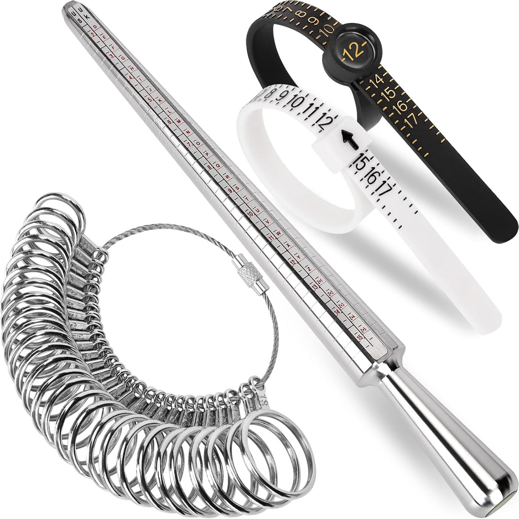 27-Pc Ring Sizer Measuring Tool Kit