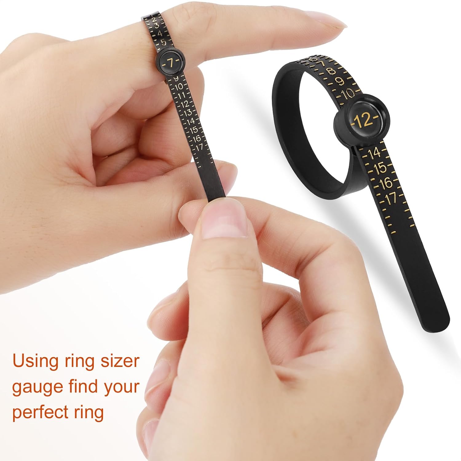 27-Pc Ring Sizer Measuring Tool Kit - Packaging