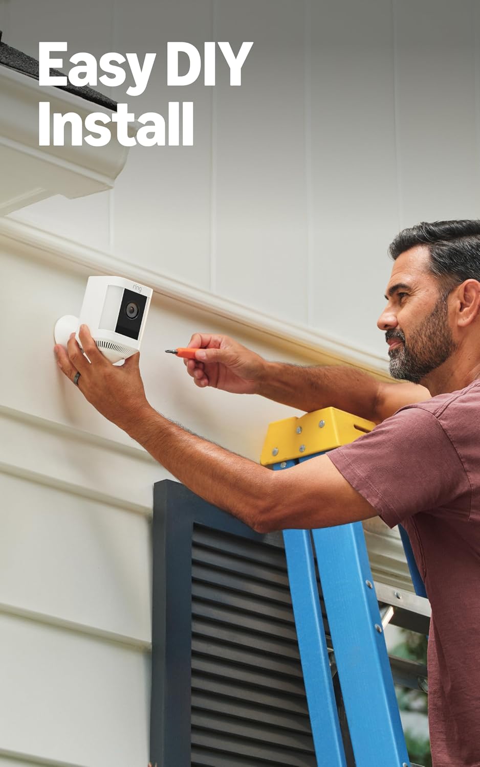Ring Spotlight Cam Plus, Battery Security Camera - In use