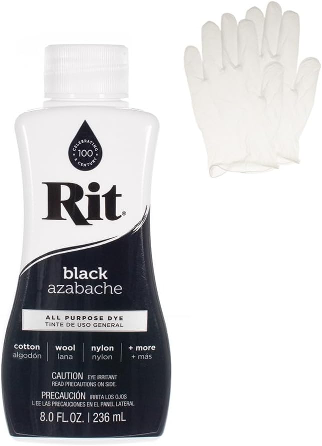 Rit Liquid Fabric Dye, 8 Oz, Black