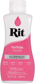 Rit Liquid Fabric Dye, 8 Oz, Fuchsia