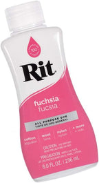 Rit Liquid Fabric Dye, 8 Oz, Fuchsia - Detail view