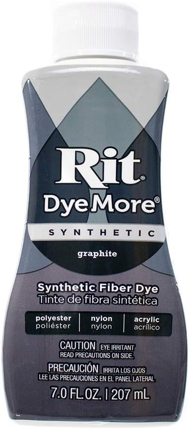 Rit DyeMore Synthetic Dye, 7 Oz, Graphite