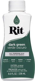 Rit Liquid Fabric Dye, 8 Fl Oz, Dark Green