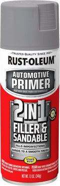 Rust-Oleum 260510 Filler and Primer Spray, Gray