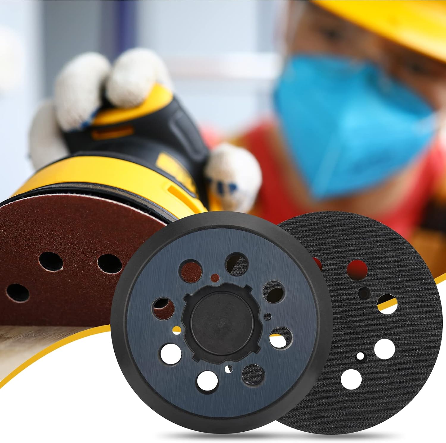 Gnellkoor Sander Pad Replacement for DeWalt - Packaging