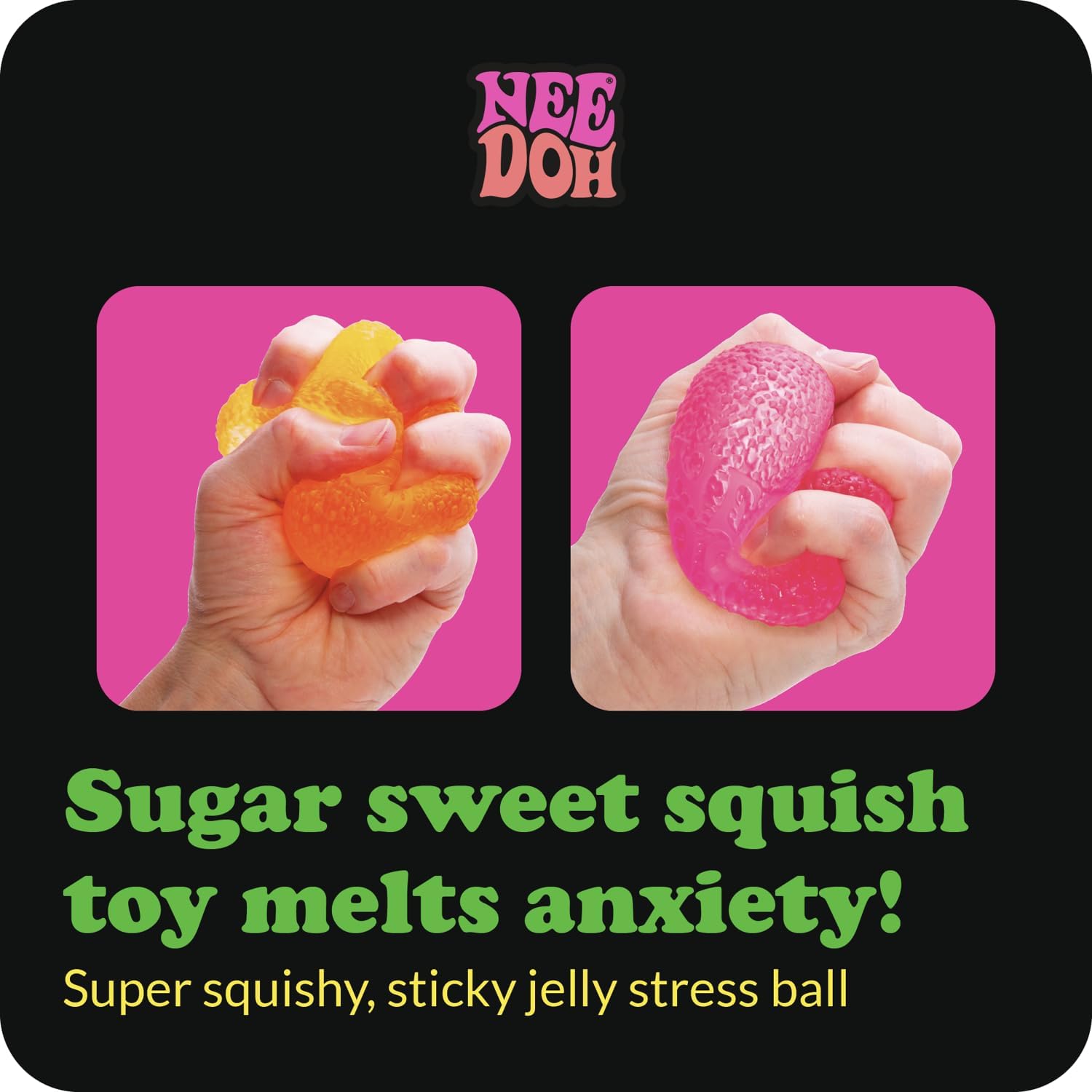 Schylling NeeDoh Gumdrop Sensory Toy - Alternate angle