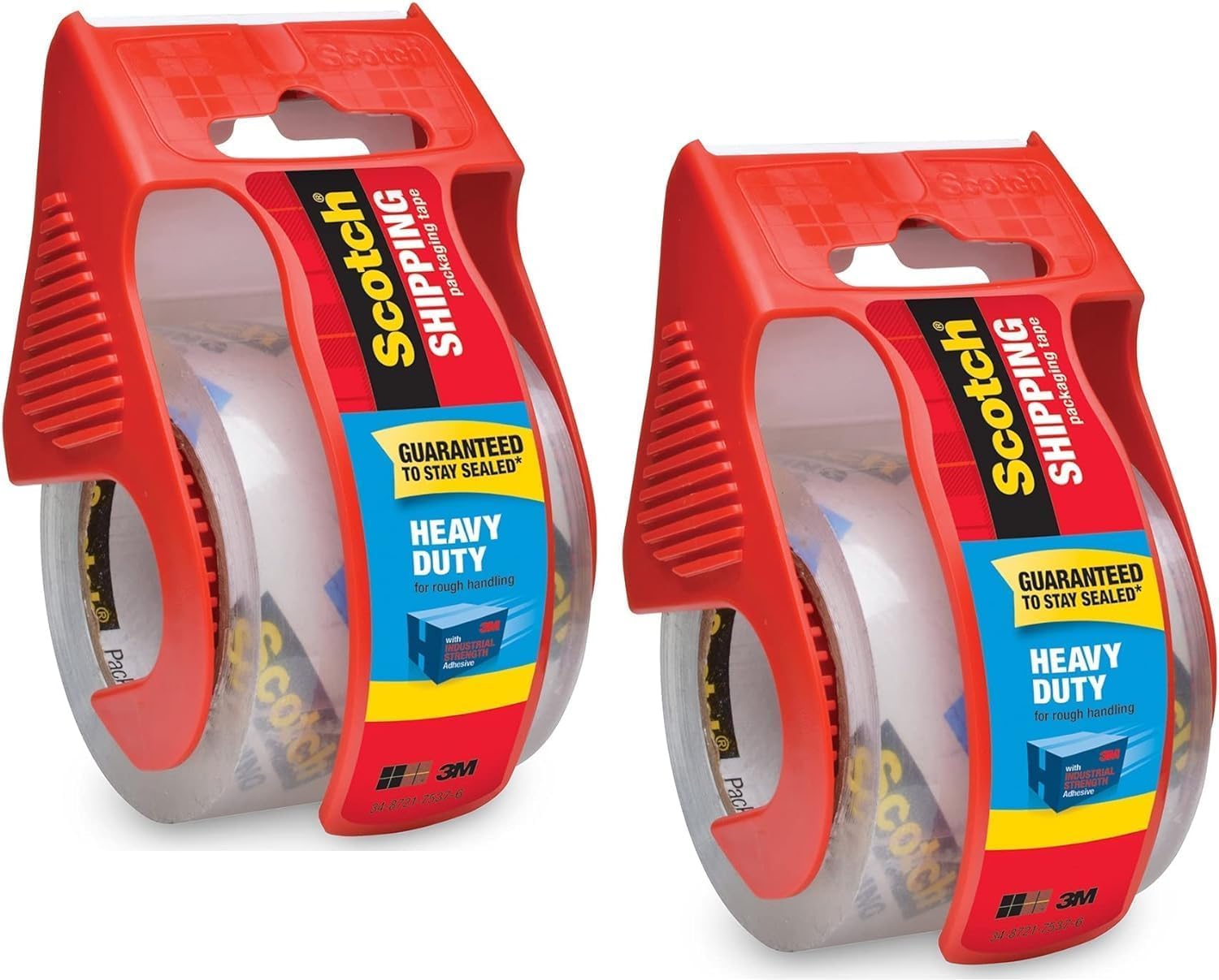 Scotch Heavy Duty Packaging Tape, 2 Count