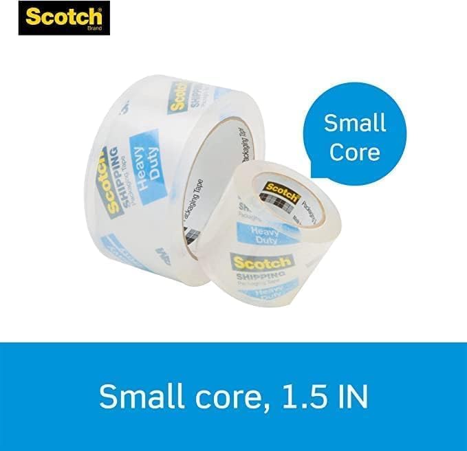 Scotch Heavy Duty Packaging Tape, 2 Count - Alternate angle