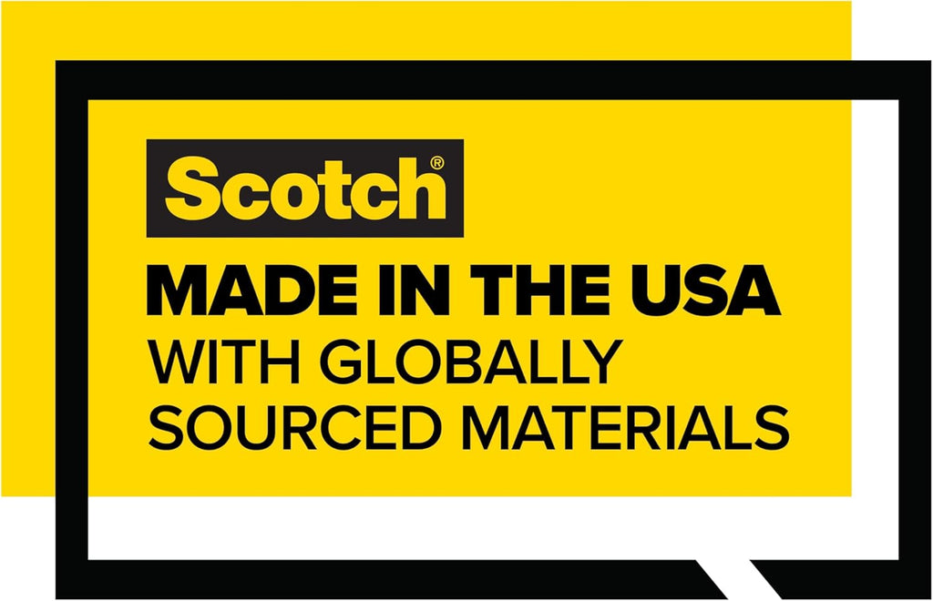 Scotch Heavy Duty Packing Tape, Clear, 6 Rolls - Detail view