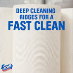 Scott Choose-A-Sheet Paper Towels, 6 Double Rolls - Size reference
