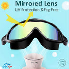 Seago Kids Swim Goggles 2 Pack, Anti-Fog - Detail view