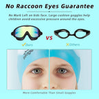 Seago Kids Swim Goggles 2 Pack, Anti-Fog - Size reference