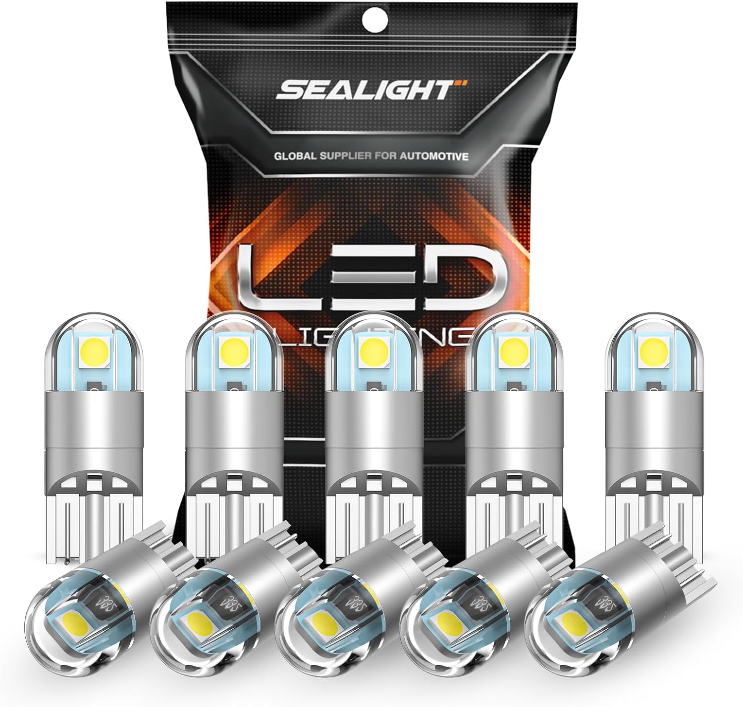 Sealight 194 LED Bulb 6000K, Pack of 10