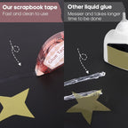 Secopad Double Sided Scrapbook Tape, 4 Pack - Alternate angle