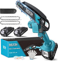 Seesii 6-inch Mini Cordless Chainsaw