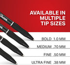 Sharpie S-Gel Pens, Medium Point, 12 Count - Feature highlight