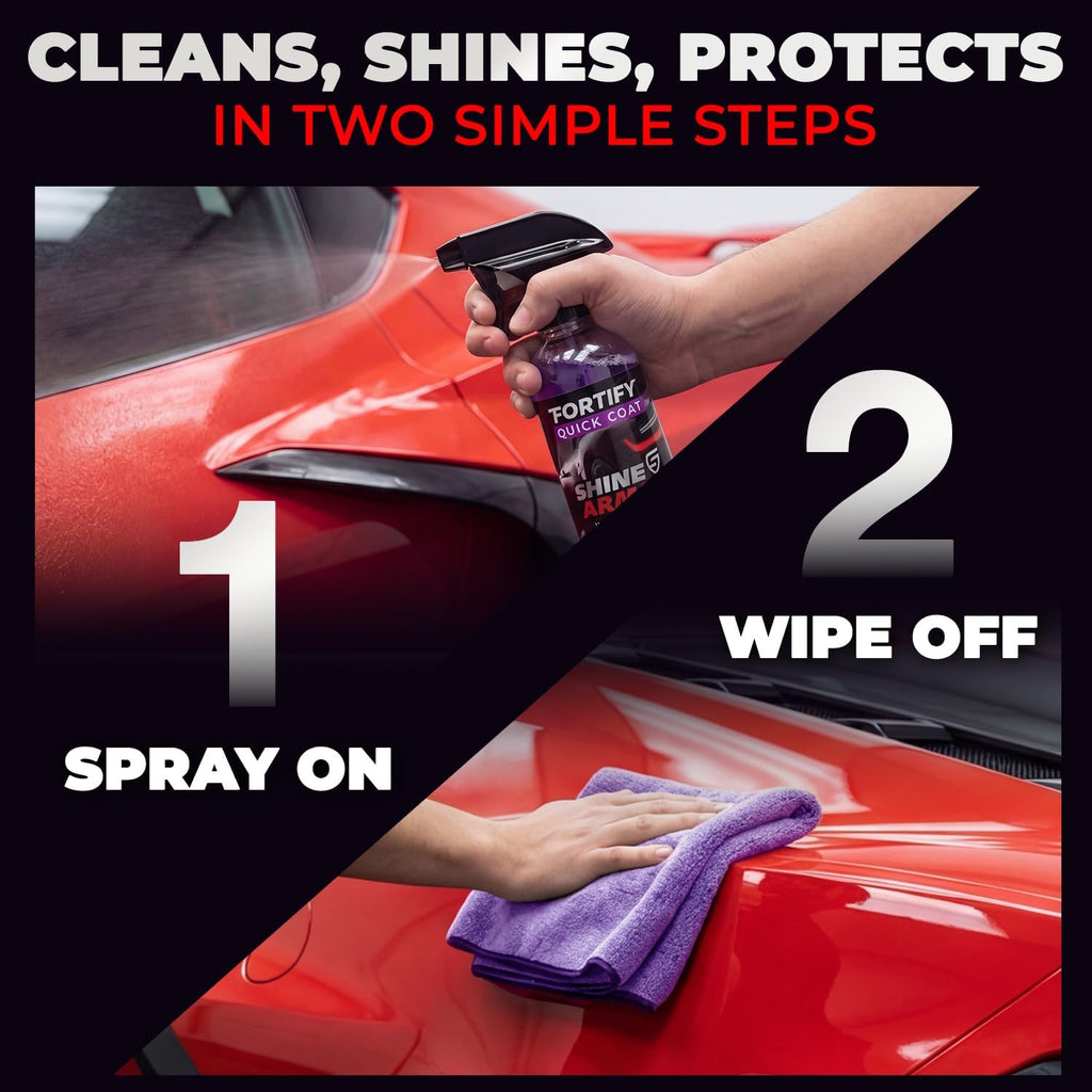 Shine Armor Fortify Quick Coat, 16oz Detailer - Detail view