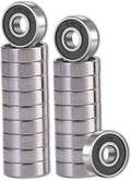 Shki 608 2RS Ball Bearings, 20 Pack