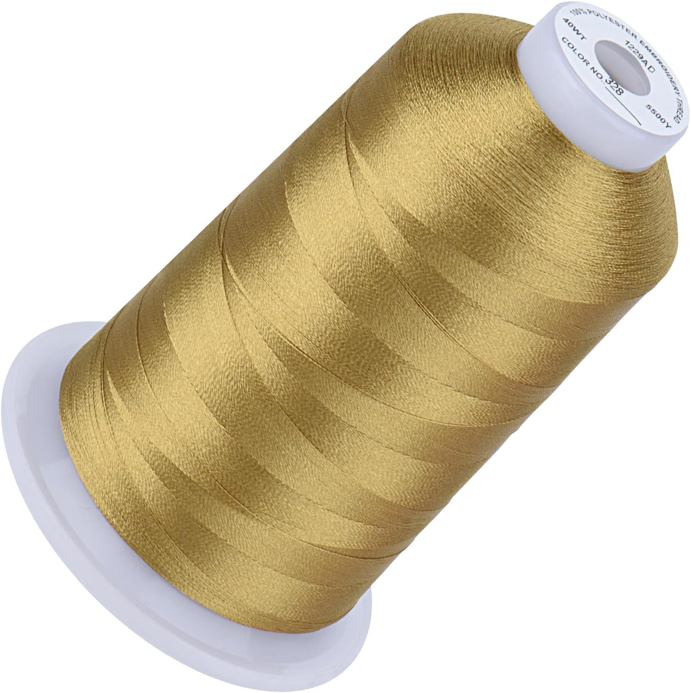 Simthread Embroidery Thread 5000M, Brass 328