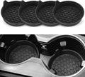 Singaro Silicone Car Cup Holder Coaster, 4 Pack