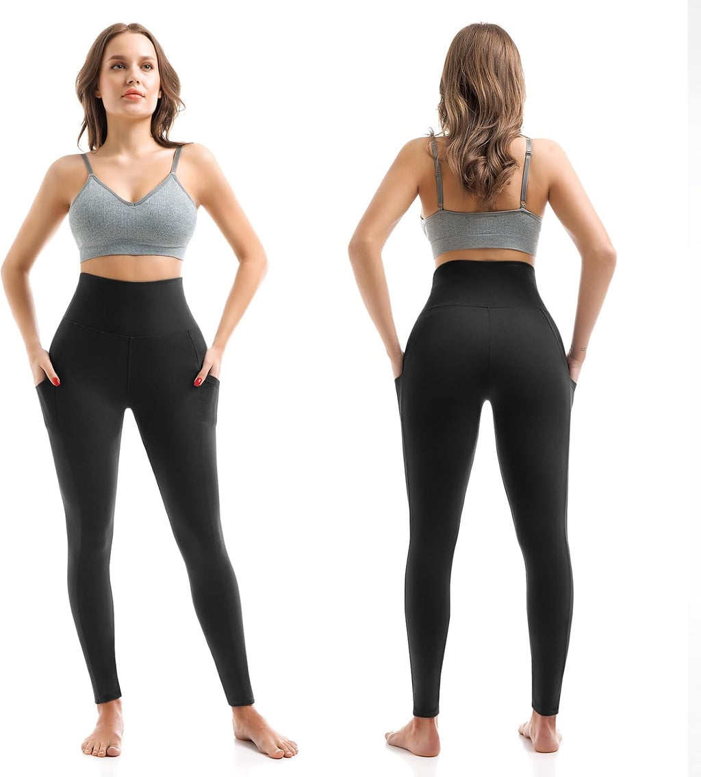 Sinophant High Waisted Leggings with Pockets - Detail view