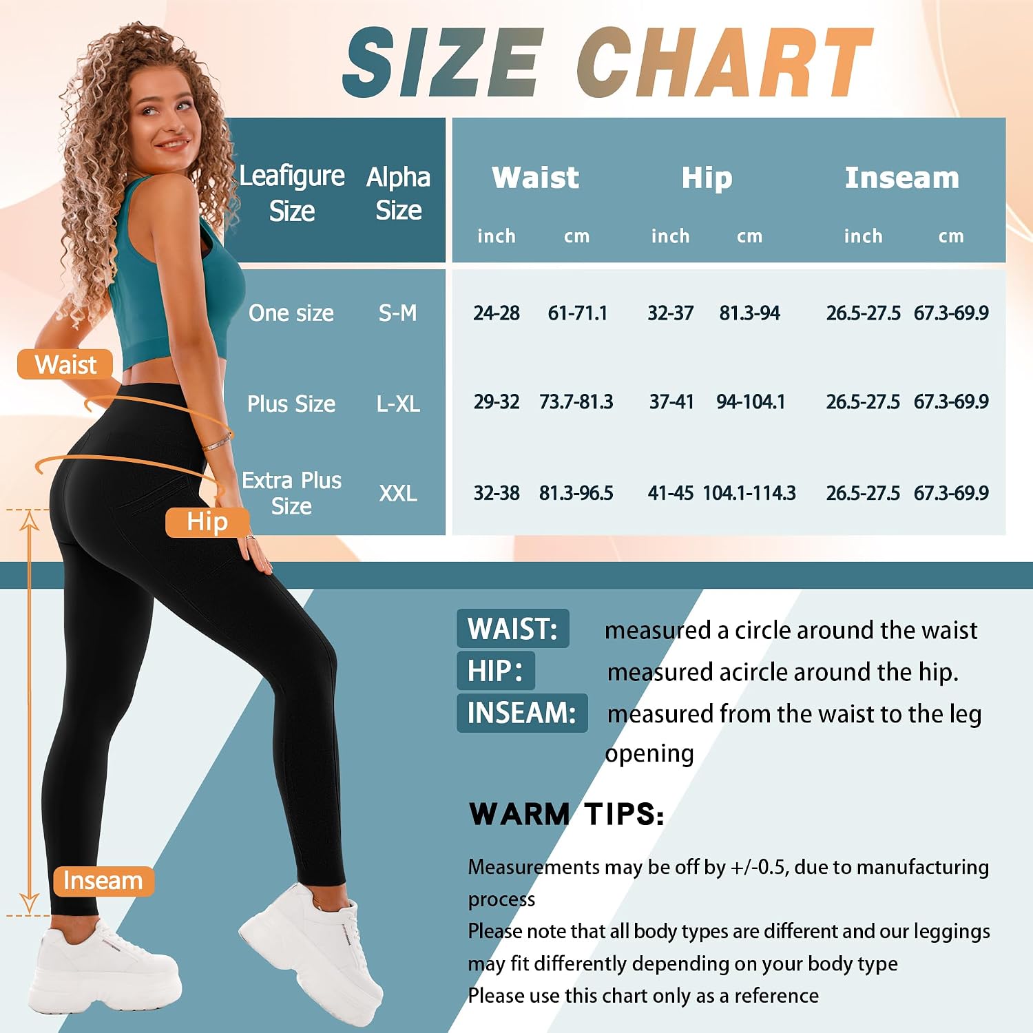Sinophant High Waisted Leggings with Pockets - Additional view