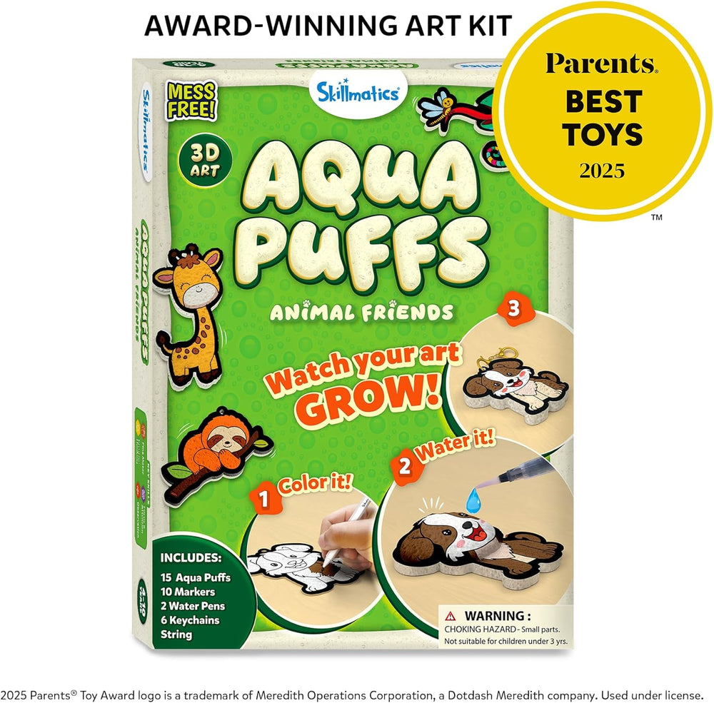 Skillmatics Aqua Puffs 3D Art Kit for Kids - Close-up