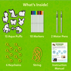 Skillmatics Aqua Puffs 3D Art Kit for Kids - In use