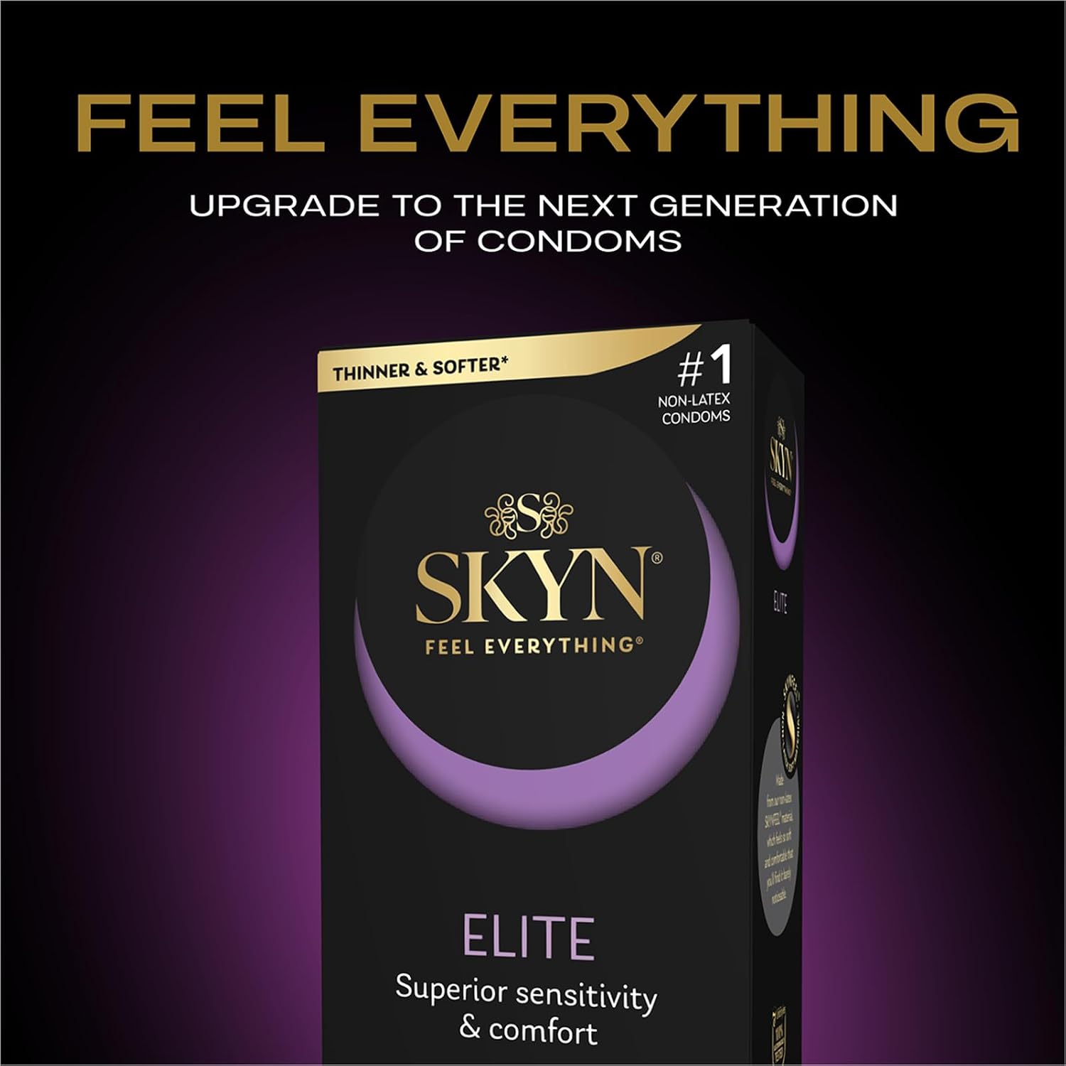 SKYN Elite Ultra-Thin Condoms, 36 Count - Alternate angle